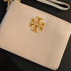 Tory Burch Britten Large Zip Pouch Wristlet